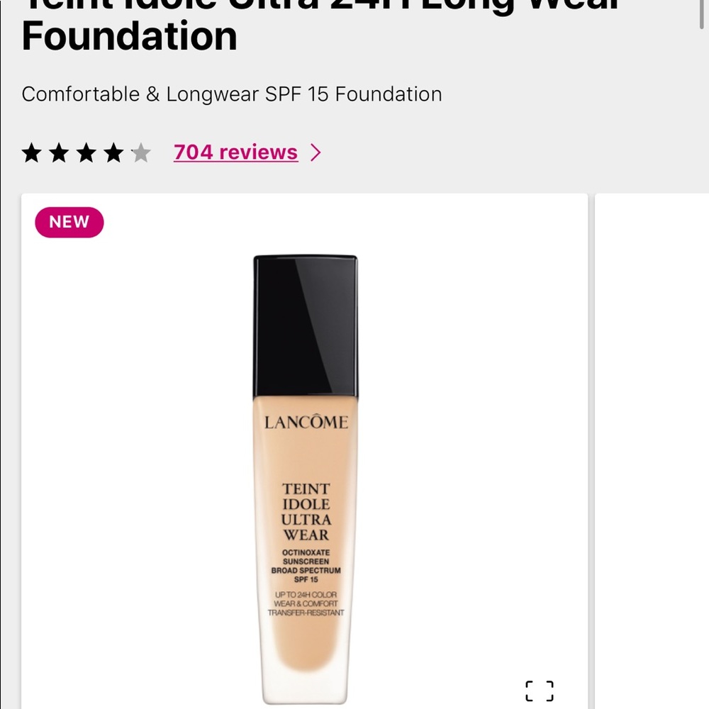 Lancome foundation
